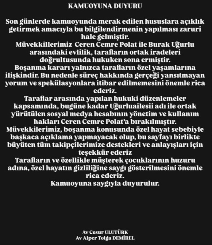 Fenomen çiftten üzen haber: 'Uğurlu Ailesi' boşandıklarını duyurdu - Resim: 6