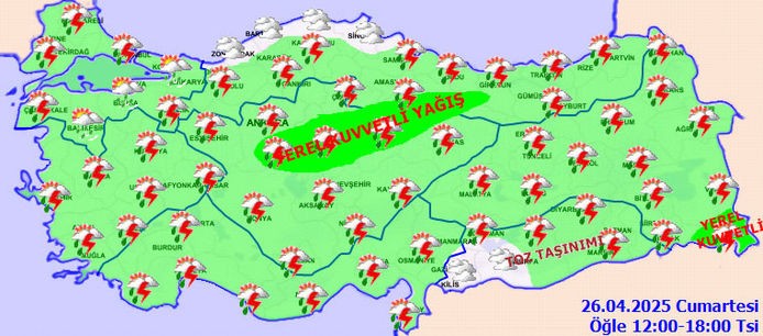 Meteoroloji'den kritik uyarı! Bu saatlere dikkat! Kuvvetli bir şekilde geliyor - Resim : 3