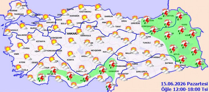 Meteoroloji'den son dakika duyurusu: Sıcaklıklar fırlıyor, termometreler zirveyi görecek - Resim : 2