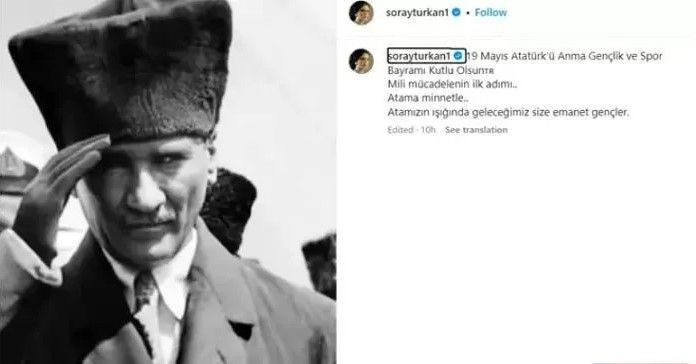 Magazin dünyasının ünlü isimleri 19 Mayıs Atatürk'ü Anma Gençlik ve Spor Bayramı'nı mesajlarla kutladı: İşte o paylaşımlar! - Resim: 8