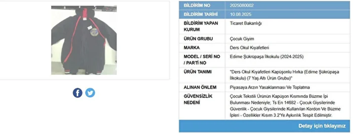 Ticaret Bakanlığı yeni ifşa listesi yayımlandı: Ünlü markanın ürünü de var! - Resim: 2
