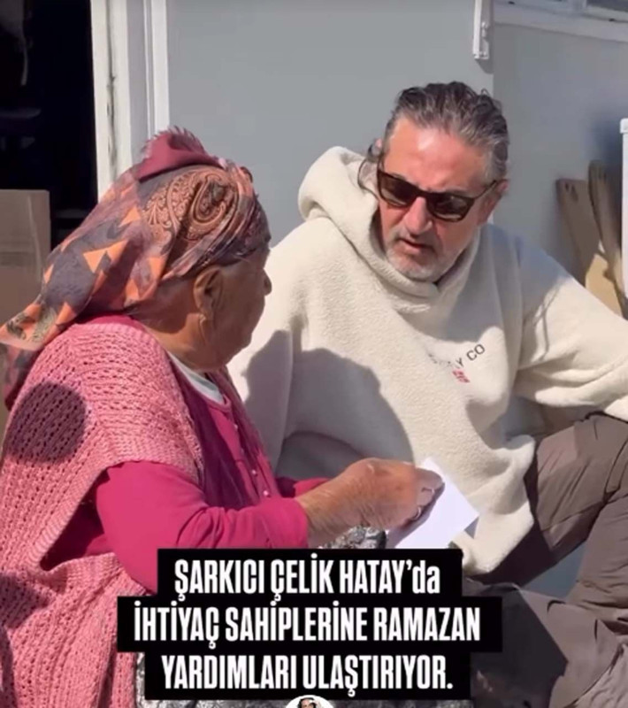 Depremzedeleri unutmadı! Şarkıcı Çelik’ten takdir toplayan hareket! - Resim: 4