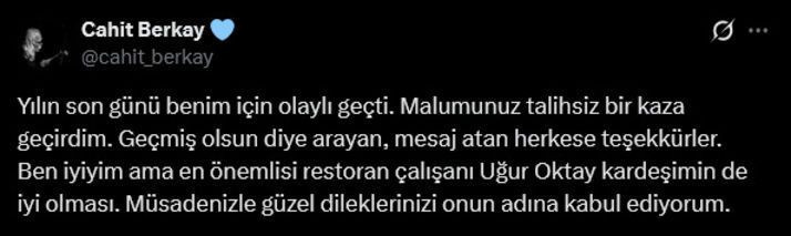 Otomobiliyle kaza geçirmişti! Ünlü sanatçı Cahit Berkay'dan haber geldi - Resim: 5