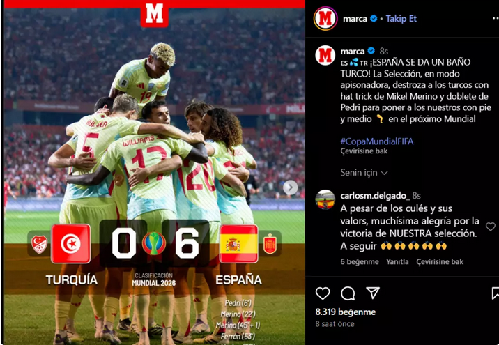 İspanyol basınından büyük skandal! Marca’nın bayrak paylaşımına tepkiler çığ gibi - Resim : 3