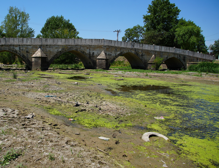 Edirne’de Tunca Nehri’nde su akışı durdu: Vatandaşlar ve üreticiler önlem istiyor - Resim: 9