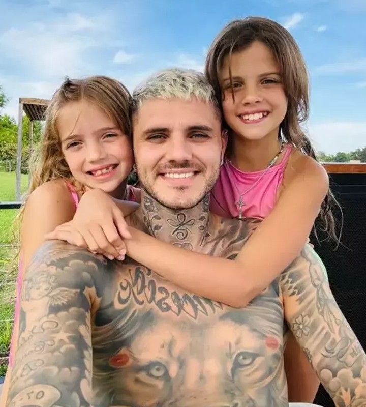 Mauro Icardi sessizliğini bozdu! Kızlarına seslendi: "Yakında, çok yakında.." - Resim: 4