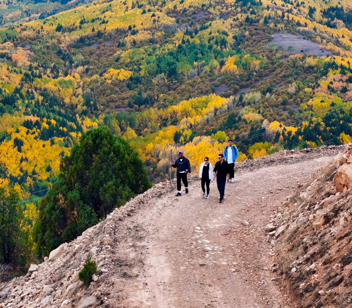 Gümüşhane’de dağlar tabloya döndü! Doğaseverler adeta bir sanat eseri içerisinde yolculuk yaptı - Resim: 5