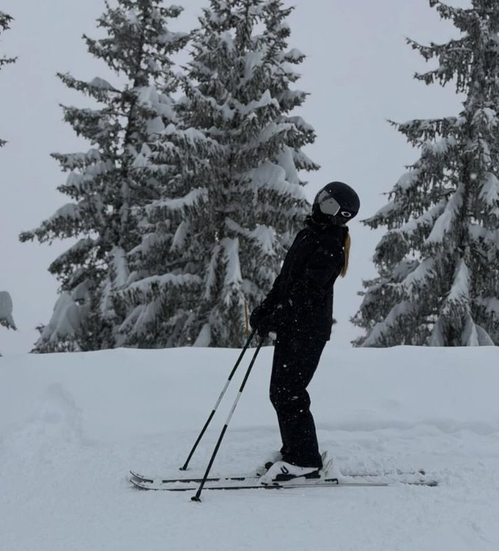 David Beckham ve kızı Harper kayak tatilinden paylaştı! - Resim: 5