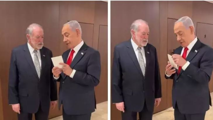 Netanyahu cebinde 'suikast listesi' ile geziyor: Listeden iki kişiyi sildik - Resim : 1