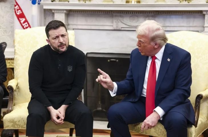 Zelenskiy'nin kıyafetiyle başladı Trump'ın kovmasıyla bitti! İşte ittifakı altüst eden 139 dakikanın kırılma anları! - Resim : 3