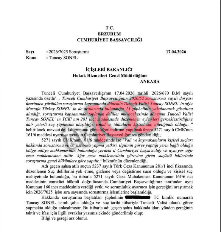 Tuncay Sonel hakkında adli soruşturma başlatıldı! Delil gizleme ve yok etme iddiası.. Savcılık soruşturmasına ilk kez tv100 ulaştı - Resim : 1