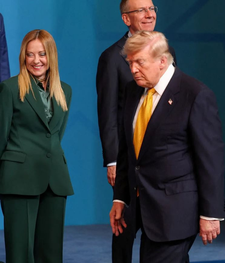 NATO Zirvesi’nde soğuk rüzgarlar! Meloni’nin Trump tavrı gündem oldu - Resim : 1