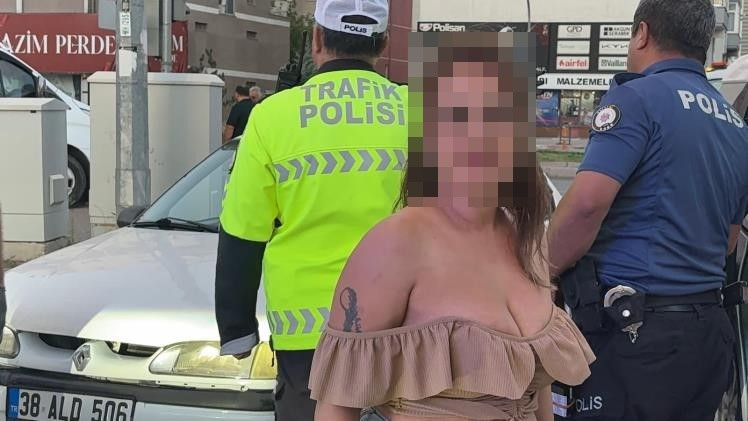 Kayseri'de trafik polislerine terör estirdi! 2.77 promil alkolle ortalığı birbirine kattı - Resim : 3