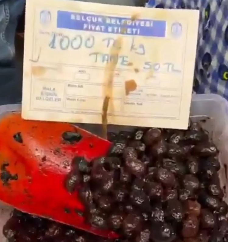 Zeytin değil resmen altın! Bakanlık harekete geçti! Tane zeytini 50 TL’ye satan esnafa ceza - Resim : 1