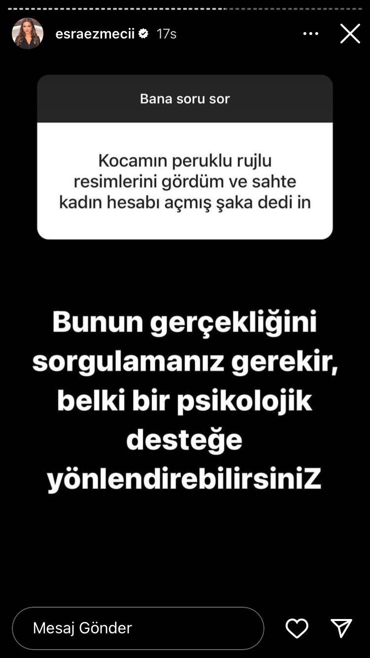 "Kocamın peruklu rujlu resimlerini gördüm" dedi gerekçesi ise şaşırttı! - Resim: 4