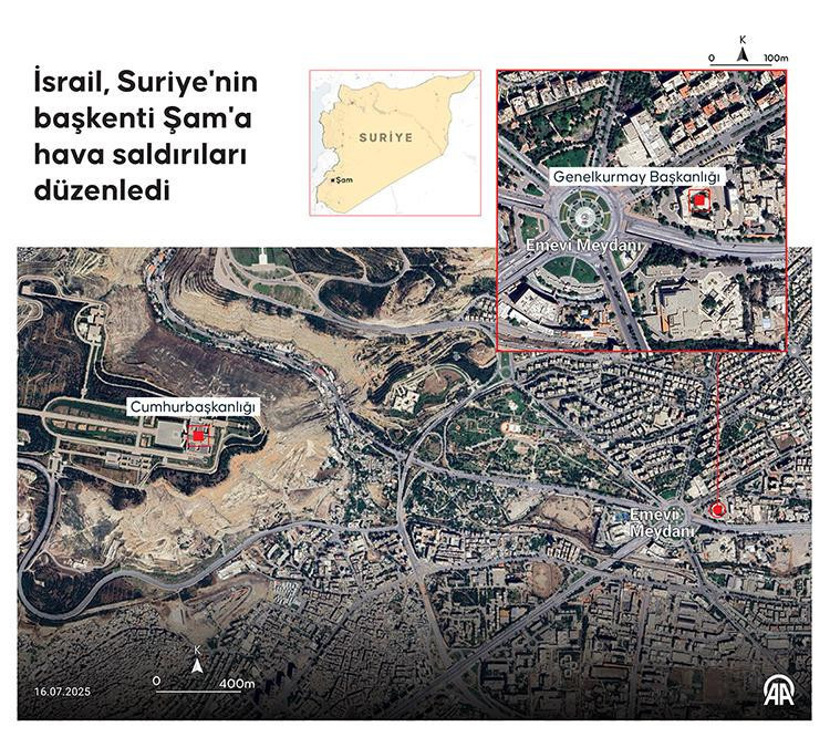 İsrail Suriye'ye saldırdı, Şam'a bombalar yağdırdı! Bölgede neler oluyor? Suriye Devlet Ajansı son dakika paylaştı: "Ateşkes sağlandı" - Resim : 1