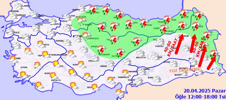 Meteorolojiden o kentlere toz taşınımı uyarısı: Dışarı çıkarken maske takmayı unutmayın! - Resim: 1