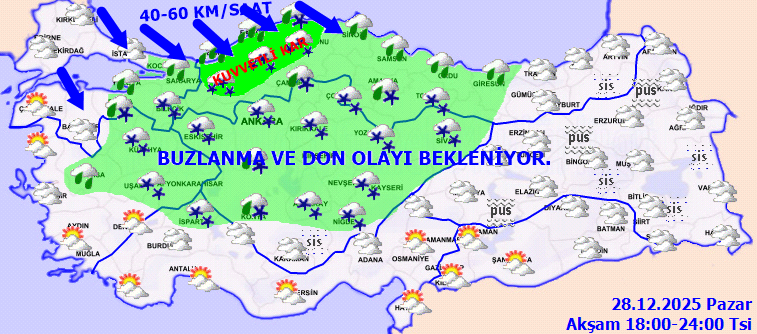 23 il için peş peşe yoğun kar yağışı uyarısı: Birçok köy ve mezra yolu kapandı.. O bölgelerde TIR geçişlerine izin verilmiyor! - Resim: 12