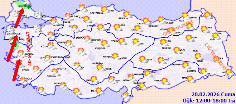 İstanbul'da kar ve yağmur var mı? İşte il il hava durumu tahminleri.. - Resim: 2
