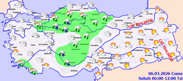 Meteoroloji il il uyardı: Sıcaklıklar azalacak, kar yağışı geri dönüyor! - Resim: 2
