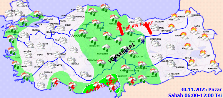 Pazar günü (bugün) yağmur yağacak mı? Meteoroloji'den İstanbul ve birçok ile uyarı geldi! - Resim: 5