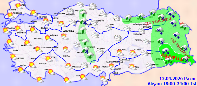 Meteorolojiden 13 il için sarı kodlu alarm! Havalar ne zaman ısınacak? İşte detaylar.. - Resim: 3