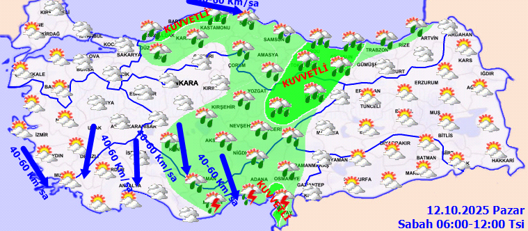 Meteoroloji 6 il için alarma geçti! Sıcaklıklar ciddi oranda düşüyor: Kar kapıda - Resim: 1