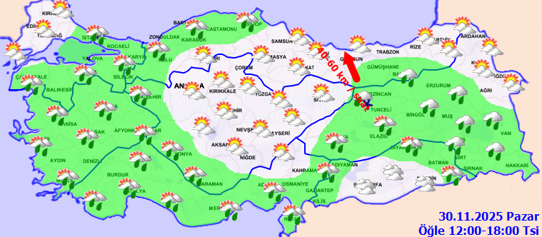 Pazar günü (bugün) yağmur yağacak mı? Meteoroloji'den İstanbul ve birçok ile uyarı geldi! - Resim: 6