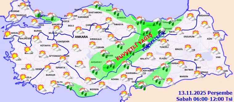 Meteoroloji'den flaş uyarı: Hafta sonu kar geliyor! İşte o iller.. - Resim: 1