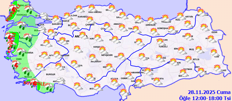 Meteoroloji'den o bölgeler için kuvvetli yağış uyarısı: Dikkat bugün başlıyor! - Resim: 2