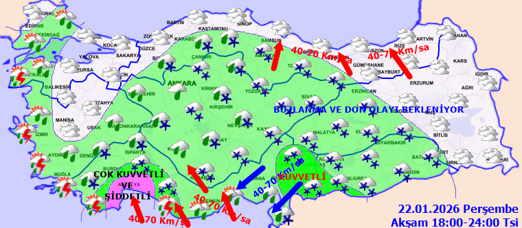 Meteoroloji'den sel ve kar yağışı uyarısı! Çok kuvvetli olacak: Tedbirli olun! - Resim: 5