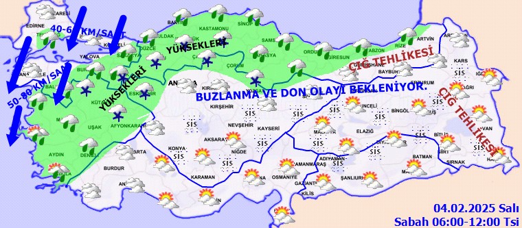 Soğuk hava dalgası geldi: Kar yolda! İşte il il hava tahmin raporu - Resim: 1