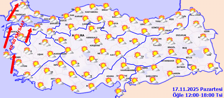 Meteoroloji o iller için alarm verdi: Yoğun kar yağışı, sis ve sağanak geliyor! - Resim: 2