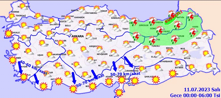 Karadeniz sele teslim! Meteorolojiden 13 il için turuncu kodlu uyarı - Resim: 4