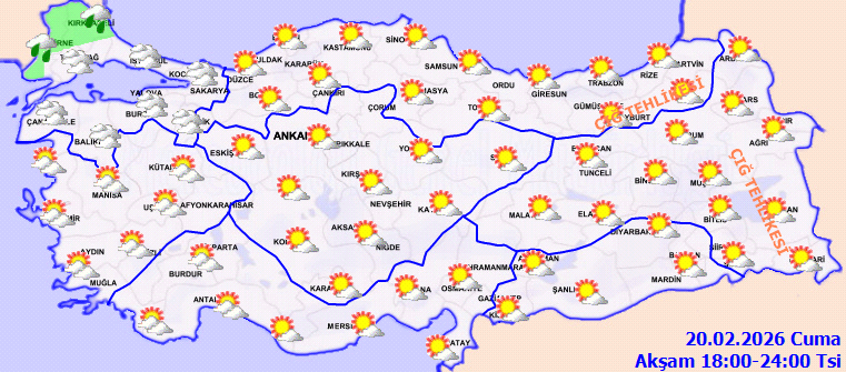 İstanbul'da kar ve yağmur var mı? İşte il il hava durumu tahminleri.. - Resim: 3