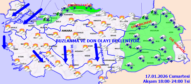 Meteorolojiden buzlanma ve çığ uyarısı - Resim: 3