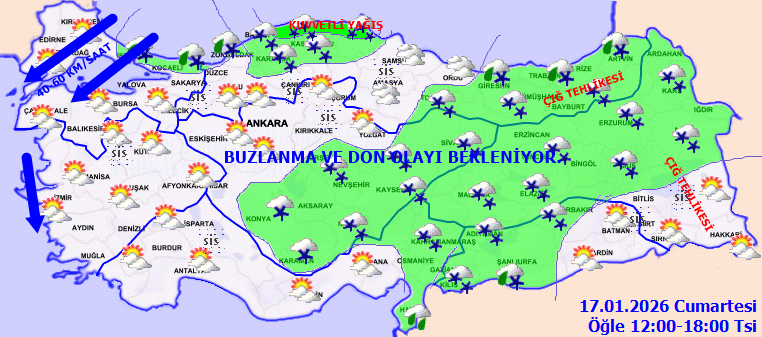 Meteorolojiden buzlanma ve çığ uyarısı - Resim: 2