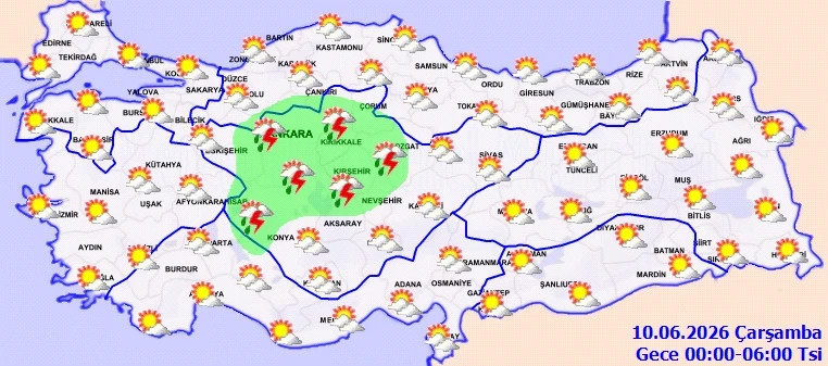 Meteoroloji'den peş peşe uyarı! İl il saat verildi! Öğleden sonra gökyüzü kararıyor - Resim : 4