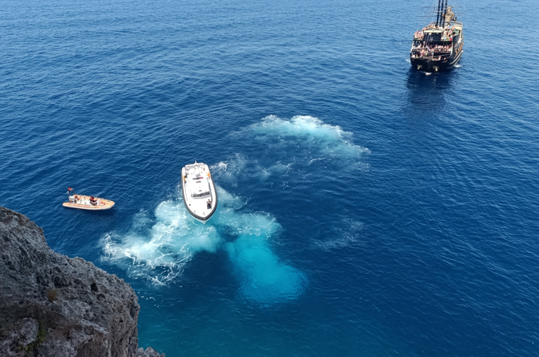 Alanya'da dağlık arazide duran keçiyi 3 gün önce görmüşlerdi. 3 gün sonra bölgeye giden vatandaşlar resmen korkunç detayı fark etti - Resim: 3