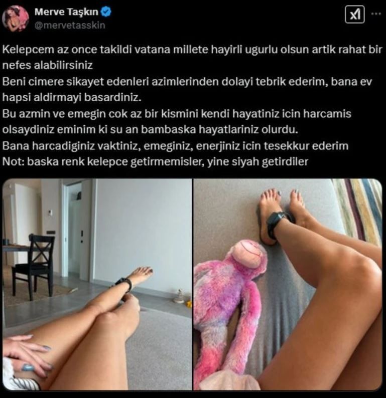 Tek gece için 400.000 TL istemesiyle birlikte ev hapsi cezasıyla karşılamıştı! OnlyFansçı Merve Taşkın'dan şaşırtan Türkiye kararı - Resim: 5