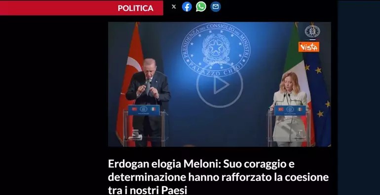 İtalyan basını Cumhurbaşkanı Erdoğan'ın ziyaretinin detaylarını yazdı! İşte dikkat çeken o 3 kelime - Resim : 4