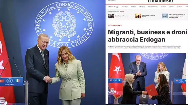 İtalyan basını Cumhurbaşkanı Erdoğan'ın ziyaretinin detaylarını yazdı! İşte dikkat çeken o 3 kelime - Resim : 2