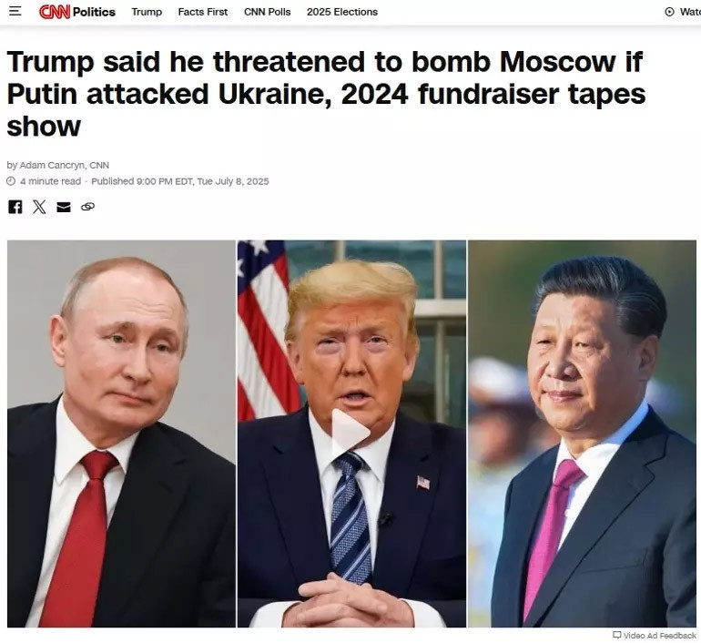 O kayıt ortaya çıktı! Trump'tan Putin'e şok sözler - Resim : 1