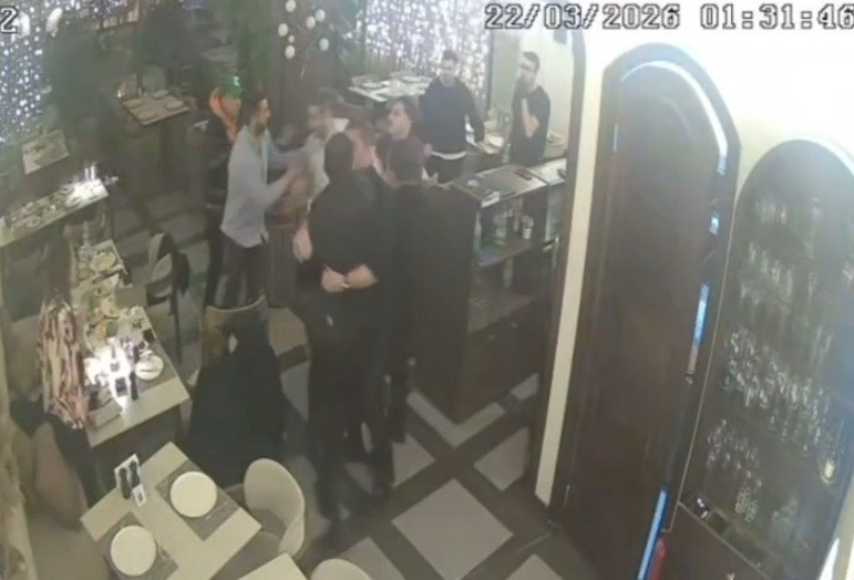 CHP'li başkandan tekmeli yumruklı kavga! Restoranda şok kayıt - Resim : 1