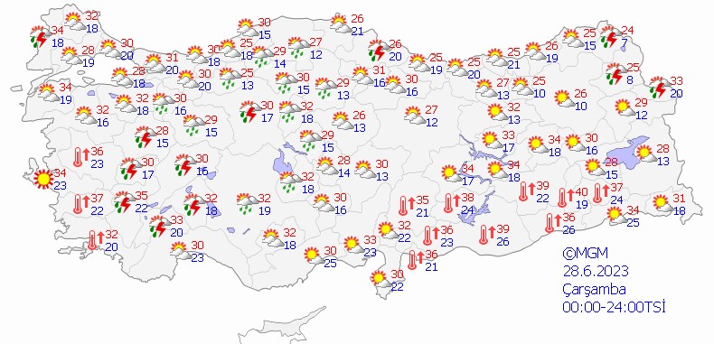 Bayramda hava nasıl olacak? Hazırlıklarınızı şimdiden yapın... Meteoroloji Genel Müdürlüğü son hava tahmin raporunu açıkladı - Resim : 1