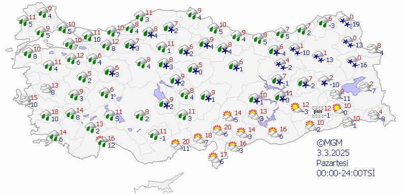 Ramazan'da hava nasıl olacak? Kar yağışı var mı? - Resim : 3