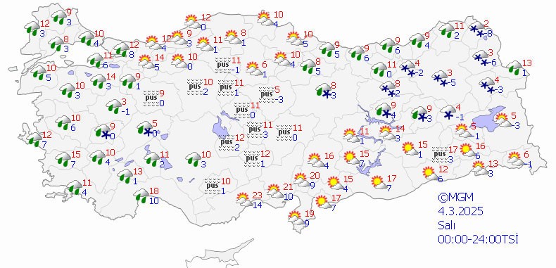 Ramazan'da hava nasıl olacak? Kar yağışı var mı? - Resim : 4