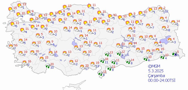 Ramazan'da hava nasıl olacak? Kar yağışı var mı? - Resim : 5