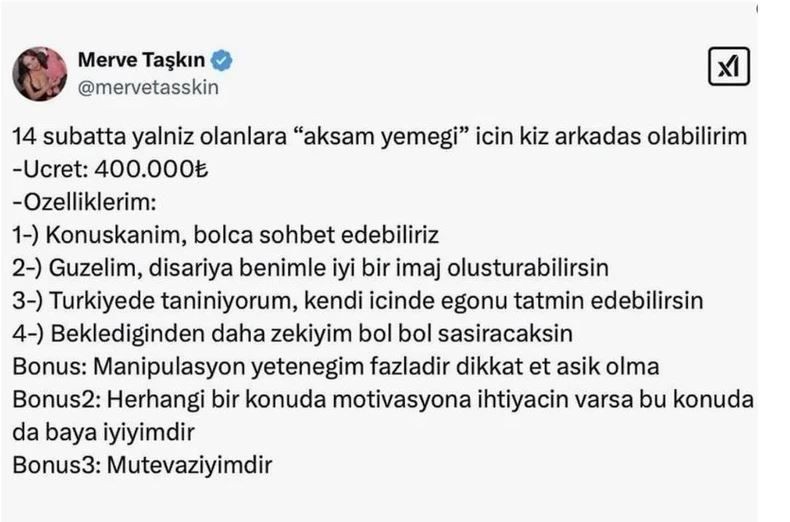 Tek akşam için 400.000 TL para istemişti! Ev hapsi cezası alan OnlyFans fenomeni Merve Taşkın, gözaltı sürecini ilk kez anlattı - Resim: 2