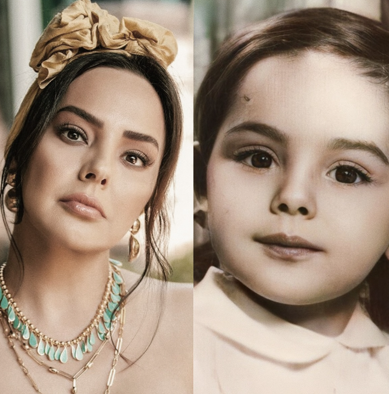 Ebru Gündeş çocukluk fotoğrafını paylaştı, “Hiç değişmedim” notuyla beğeni topladı - Resim: 1